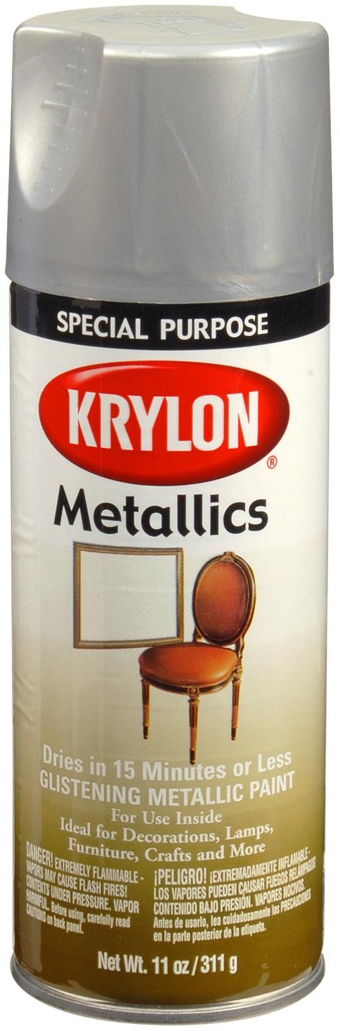 VHT 1403 KRYLON DULL ALUMINUM, For Use On Wood/ Metal/ Plastic/ Glass/ Plaster/ Ceramic/ Paper/ Wicker; Lacquer; Dull Aluminum; 20 To 25 Square Feet/Can; 15 Minute Dry Time; Aerosol Spray Can; 11 Ounce VHT 1403 KRYLON DULL ALUMINUM, For Use On Wood/ Metal/ Plastic/ Glass/ Plaster/ Ceramic/ Paper/ Wicker; Lacquer; Dull Aluminum; 20 To 25 Square Feet/Can; 15 Minute Dry Time; Aerosol Spray Can; 11 Ounce