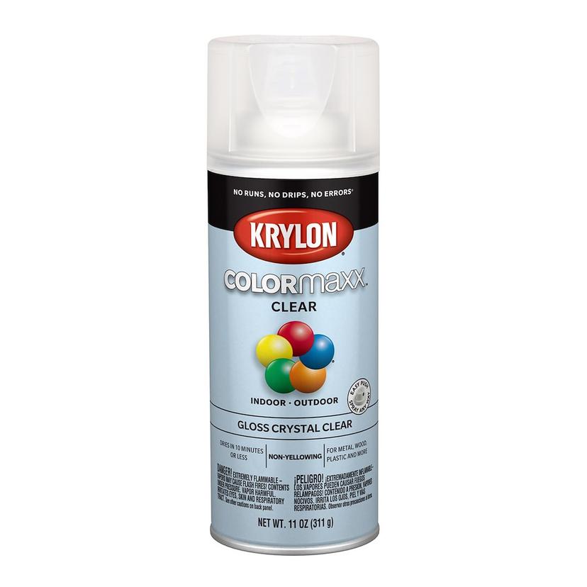 VHT 5515 GLOSS CRYSTAL CLEAR, Acrylic Gloss Crystal Clear; 11 Ounce Aerosol Can; Used For Wood/ Metal/ Wicker/ Plastic/ Glass/ Ceramic/ Fabric/ Paper Surface VHT 5515 GLOSS CRYSTAL CLEAR, Acrylic Gloss Crystal Clear; 11 Ounce Aerosol Can; Used For Wood/ Metal/ Wicker/ Plastic/ Glass/ Ceramic/ Fabric/ Paper Surface