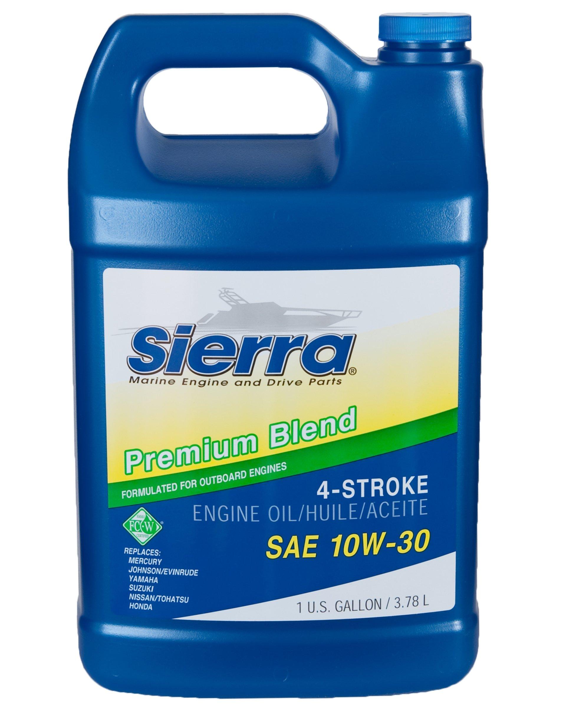 SIERRA 18-9420-3 10W-30 FC-W 4-Stroke Marine Outboard Oil - 1 Gallon - High quality product image showing SIERRA 18-9420-3 10W-30 FC-W 4-Stroke Marine Outboard Oil - 1 Gallon details and features SIERRA 18-9420-3 10W-30 FC-W 4-Stroke Marine Outboard Oil - 1 Gallon - High quality product image showing SIERRA 18-9420-3 10W-30 FC-W 4-Stroke Marine Outboard Oil - 1 Gallon details and features