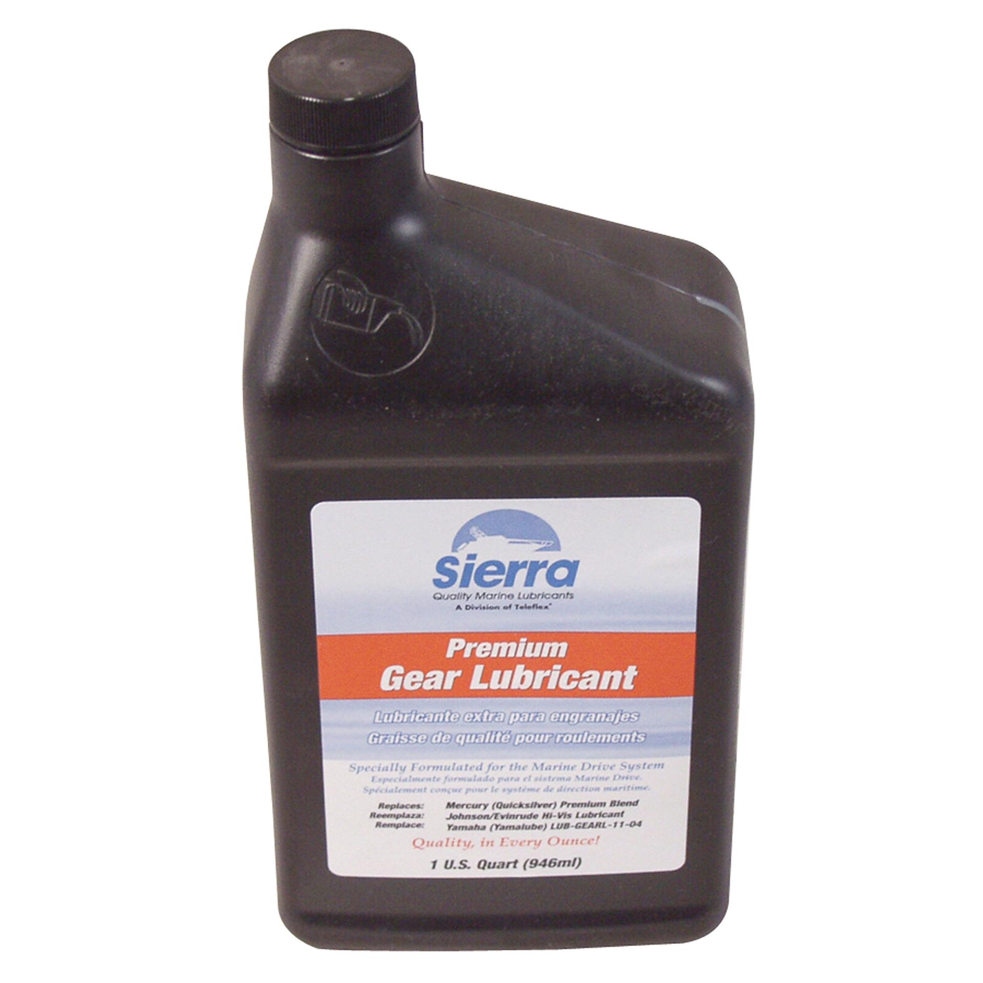 SIERRA 18-9600-2 Premium Lower Unit Gear Lube Oil, 1 quart - High quality product image showing SIERRA 18-9600-2 Premium Lower Unit Gear Lube Oil, 1 quart details and features SIERRA 18-9600-2 Premium Lower Unit Gear Lube Oil, 1 quart - High quality product image showing SIERRA 18-9600-2 Premium Lower Unit Gear Lube Oil, 1 quart details and features