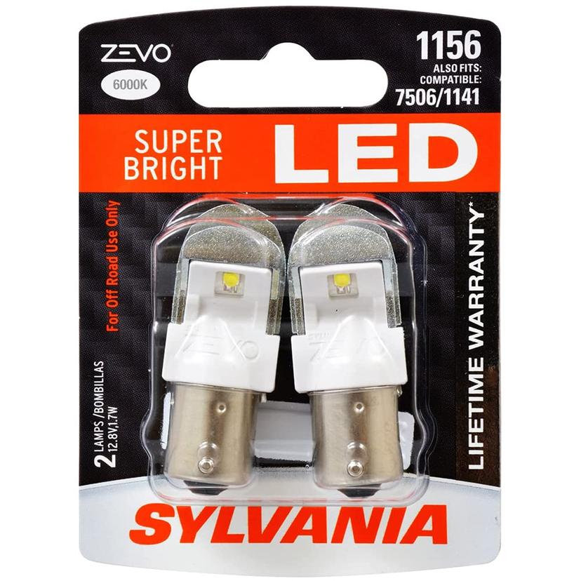 SYLVANIA 1156LED.BP2 ZEVO 1156 White LED Bulb (Contains 2 Bulbs) SYLVANIA 1156LED.BP2 ZEVO 1156 White LED Bulb (Contains 2 Bulbs)