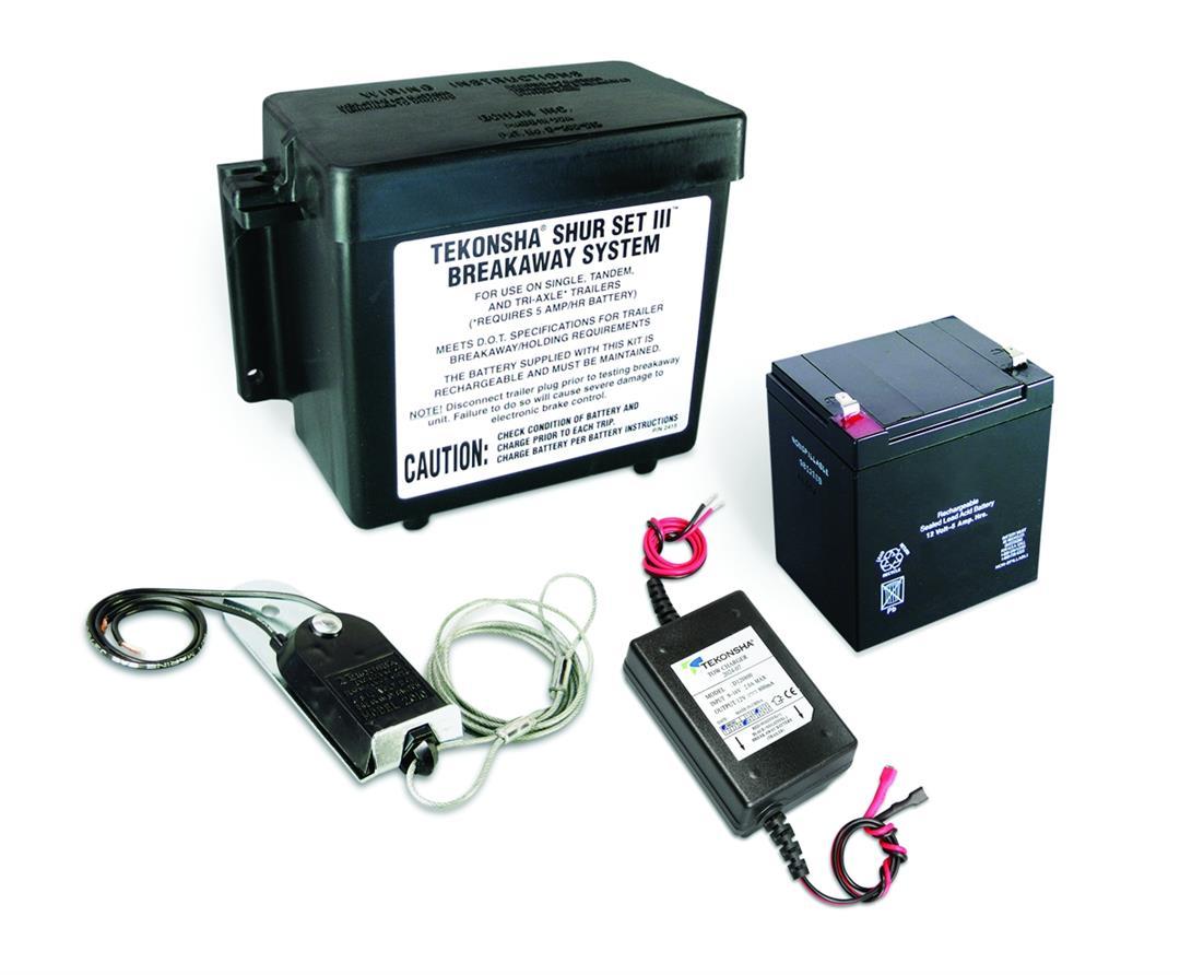 TEKONSHA 20015 Shur-Set III Lockable Breakaway System with Battery, Breakaway Switch and Charger from The Twister Group TEKONSHA 20015 Shur-Set III Lockable Breakaway System with Battery, Breakaway Switch and Charger - The Twister Group Tools product
