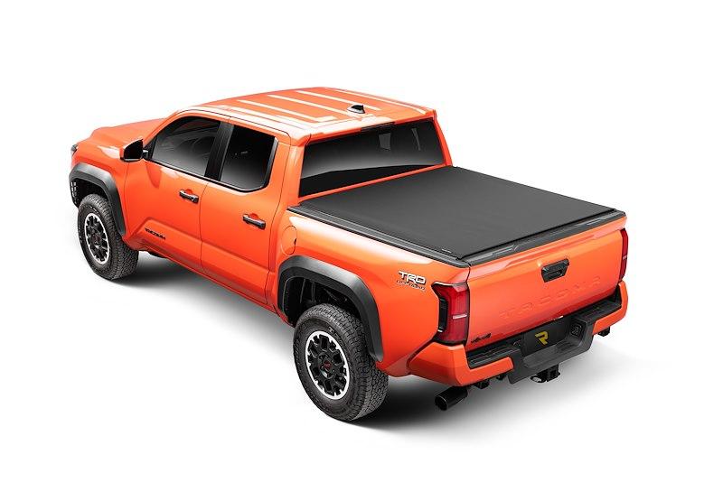 TRUXEDO 1456101 Tonneau Cover; PRO X15; Soft Roll-Up Hook And Loop; Lockable Using Tailgate Handle Lock; Black Matte; Woven Fabric For 2024-2025 Toyota Tacoma from The Twister Group TRUXEDO 1456101 Tonneau Cover; PRO X15; Soft Roll-Up Hook And Loop; Lockable Using Tailgate Handle Lock; Black Matte; Woven Fabric For 2024-2025 Toyota Tacoma - The Twister Group Tools product