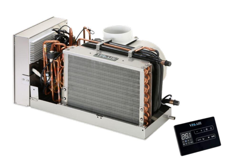 UFLEX 24832JU VELAIR COMPACT I14 VSD SMART 115V, For Marine Applications; 6 000 To 16 000 BTU Per Hour Cooling Capacity; 8.5 Ampere At 115 Volt Maximum Input Power Cooling; 25.6 Inch Length x 14 Inch Width x 13 Inch Height Dimension(With Electrical Box) - High quality product image showing UFLEX 24832JU VELAIR COMPACT I14 VSD SMART 115V, For Marine Applications; 6 000 To 16 000 BTU Per Hour Cooling Capacity; 8.5 Ampere At 115 Volt Maximum Input Power Cooling; 25.6 Inch Length x 14 Inch Width x 13 Inch Height Dimension(With Electrical Box) details and features UFLEX 24832JU VELAIR COMPACT I14 VSD SMART 115V, For Marine Applications; 6 000 To 16 000 BTU Per Hour Cooling Capacity; 8.5 Ampere At 115 Volt Maximum Input Power Cooling; 25.6 Inch Length x 14 Inch Width x 13 Inch Height Dimension(With Electrical Box) - High quality product image showing UFLEX 24832JU VELAIR COMPACT I14 VSD SMART 115V, For Marine Applications; 6 000 To 16 000 BTU Per Hour Cooling Capacity; 8.5 Ampere At 115 Volt Maximum Input Power Cooling; 25.6 Inch Length x 14 Inch Width x 13 Inch Height Dimension(With Electrical Box) details and features