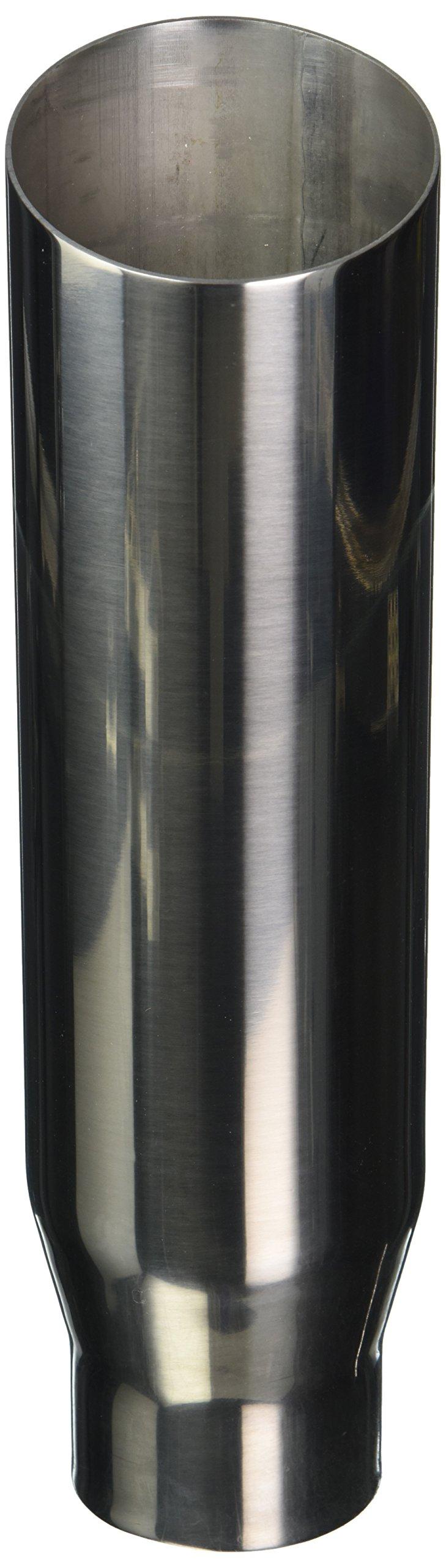 VIBRANT 1558 Exhaust Tip, Weld-On, 3 in Inlet, 4 in Round Outlet, 20 in Long, Single Wall, Cut Edge, Angled Cut, Stainless, Polished, Each - High quality product image showing VIBRANT 1558 Exhaust Tip, Weld-On, 3 in Inlet, 4 in Round Outlet, 20 in Long, Single Wall, Cut Edge, Angled Cut, Stainless, Polished, Each details and features VIBRANT 1558 Exhaust Tip, Weld-On, 3 in Inlet, 4 in Round Outlet, 20 in Long, Single Wall, Cut Edge, Angled Cut, Stainless, Polished, Each - High quality product image showing VIBRANT 1558 Exhaust Tip, Weld-On, 3 in Inlet, 4 in Round Outlet, 20 in Long, Single Wall, Cut Edge, Angled Cut, Stainless, Polished, Each details and features