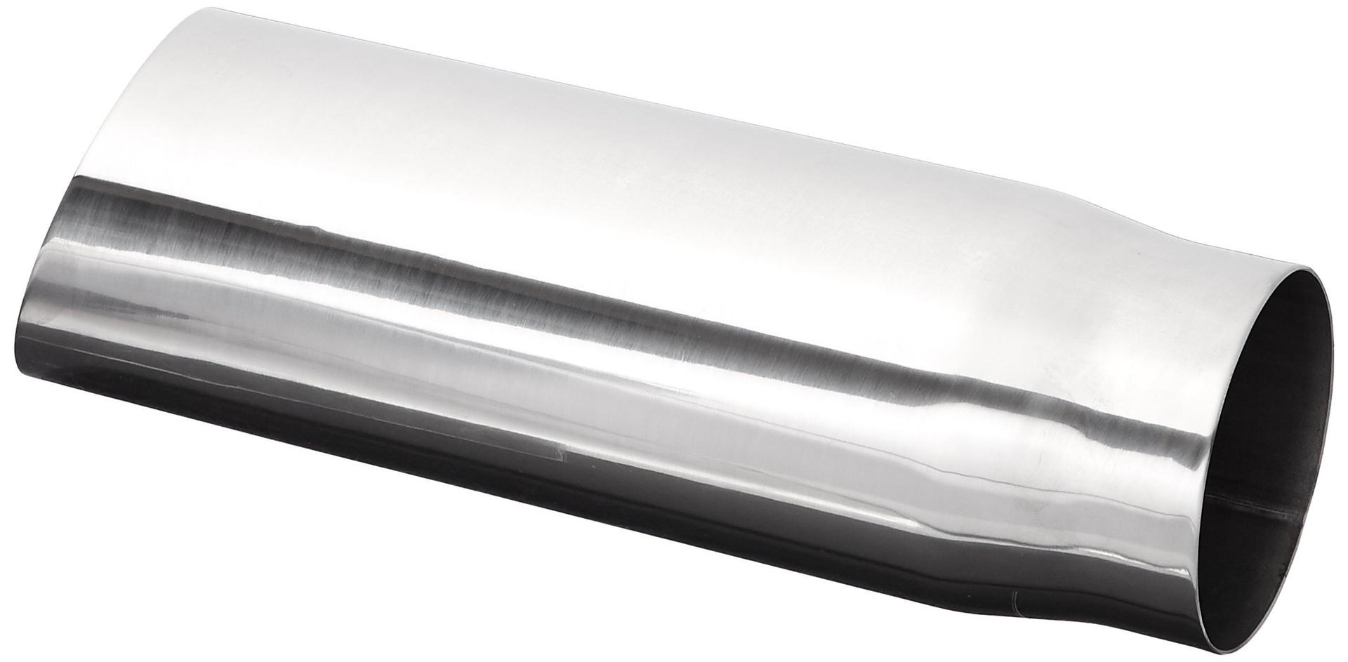 VIBRANT 1561 Exhaust Tip, Weld-On, 2-1/2 in Inlet, 3 in Round Outlet, 11 in Long, Single Wall, Cut Edge, Angled Cut, Stainless, Polished, Each - High quality product image showing VIBRANT 1561 Exhaust Tip, Weld-On, 2-1/2 in Inlet, 3 in Round Outlet, 11 in Long, Single Wall, Cut Edge, Angled Cut, Stainless, Polished, Each details and features VIBRANT 1561 Exhaust Tip, Weld-On, 2-1/2 in Inlet, 3 in Round Outlet, 11 in Long, Single Wall, Cut Edge, Angled Cut, Stainless, Polished, Each - High quality product image showing VIBRANT 1561 Exhaust Tip, Weld-On, 2-1/2 in Inlet, 3 in Round Outlet, 11 in Long, Single Wall, Cut Edge, Angled Cut, Stainless, Polished, Each details and features