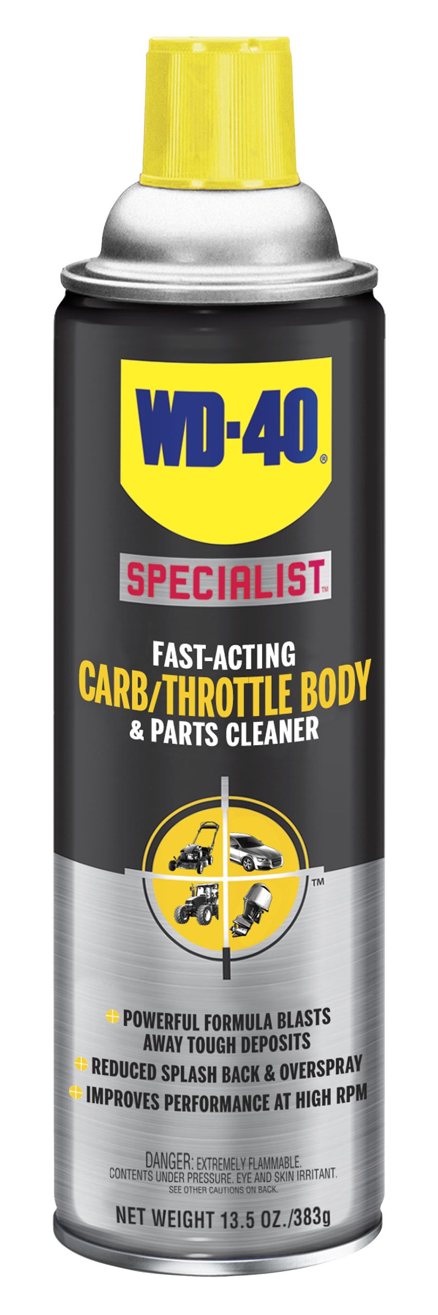 WD-40 30013 Specialist Carb/Throttle Body & Parts Cleaner, 13.5 OZ - High quality product image showing WD-40 30013 Specialist Carb/Throttle Body & Parts Cleaner, 13.5 OZ details and features WD-40 30013 Specialist Carb/Throttle Body & Parts Cleaner, 13.5 OZ - High quality product image showing WD-40 30013 Specialist Carb/Throttle Body & Parts Cleaner, 13.5 OZ details and features