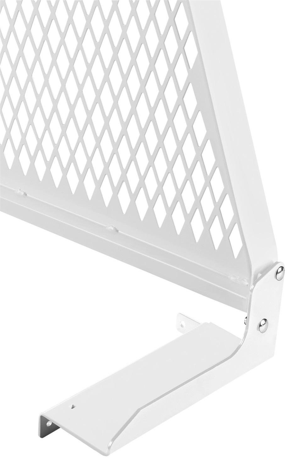 WEATHER GUARD 1921-3-02 CAB PRTCTR MTN 63.5-64.0FT WHT, For Use with Protect-A-Rail Headache Rack; White; Powder Coated; Steel - High quality product image showing WEATHER GUARD 1921-3-02 CAB PRTCTR MTN 63.5-64.0FT WHT, For Use with Protect-A-Rail Headache Rack; White; Powder Coated; Steel details and features WEATHER GUARD 1921-3-02 CAB PRTCTR MTN 63.5-64.0FT WHT, For Use with Protect-A-Rail Headache Rack; White; Powder Coated; Steel - High quality product image showing WEATHER GUARD 1921-3-02 CAB PRTCTR MTN 63.5-64.0FT WHT, For Use with Protect-A-Rail Headache Rack; White; Powder Coated; Steel details and features