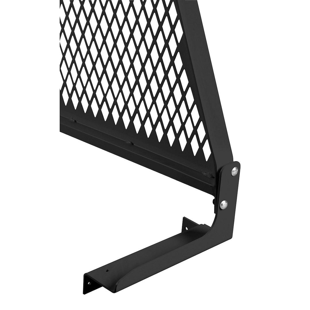 WEATHER GUARD 1925-5-02 CAB PRTCTR MTN 65.0-65.5FT BLK, For Use with Protect-A-Rail Headache Rack; 13 Inch Length x 4 Inch Width x 6 Inch Height; Black; Powder Coated; Steel from The Twister Group WEATHER GUARD 1925-5-02 CAB PRTCTR MTN 65.0-65.5FT BLK, For Use with Protect-A-Rail Headache Rack; 13 Inch Length x 4 Inch Width x 6 Inch Height; Black; Powder Coated; Steel - The Twister Group Tools product