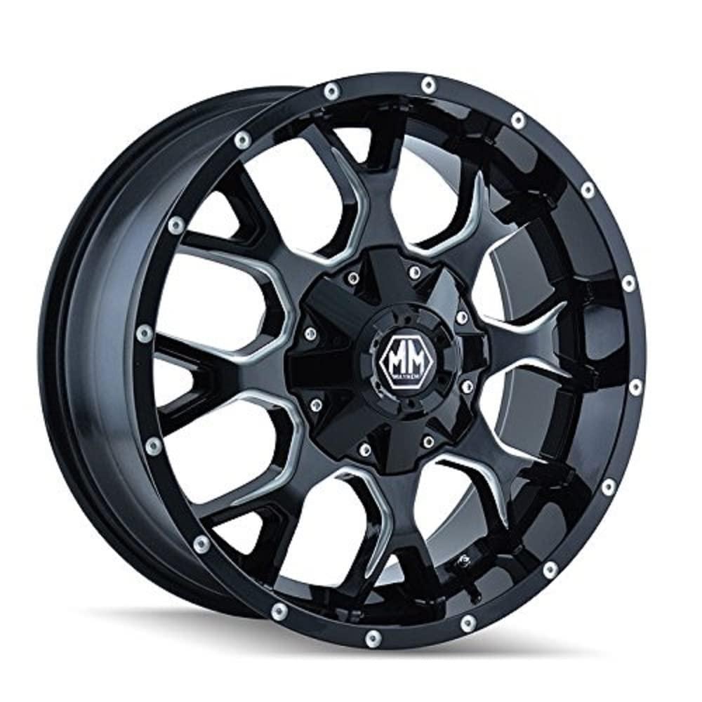 MAYHEM 8015-7937M18 Warrior 8015 Black Wheel with Milled Spokes (17x9 INCH/12x139.7mm) - High quality product image showing MAYHEM 8015-7937M18 Warrior 8015 Black Wheel with Milled Spokes (17x9 INCH/12x139.7mm) details and features MAYHEM 8015-7937M18 Warrior 8015 Black Wheel with Milled Spokes (17x9 INCH/12x139.7mm) - High quality product image showing MAYHEM 8015-7937M18 Warrior 8015 Black Wheel with Milled Spokes (17x9 INCH/12x139.7mm) details and features