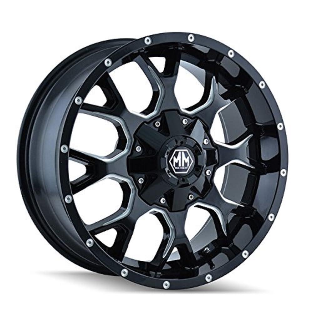 MAYHEM 8015-8937M Warrior 8015 Black Wheel with Milled Spokes (18x9 INCH/12x139.7mm) - High quality product image showing MAYHEM 8015-8937M Warrior 8015 Black Wheel with Milled Spokes (18x9 INCH/12x139.7mm) details and features MAYHEM 8015-8937M Warrior 8015 Black Wheel with Milled Spokes (18x9 INCH/12x139.7mm) - High quality product image showing MAYHEM 8015-8937M Warrior 8015 Black Wheel with Milled Spokes (18x9 INCH/12x139.7mm) details and features