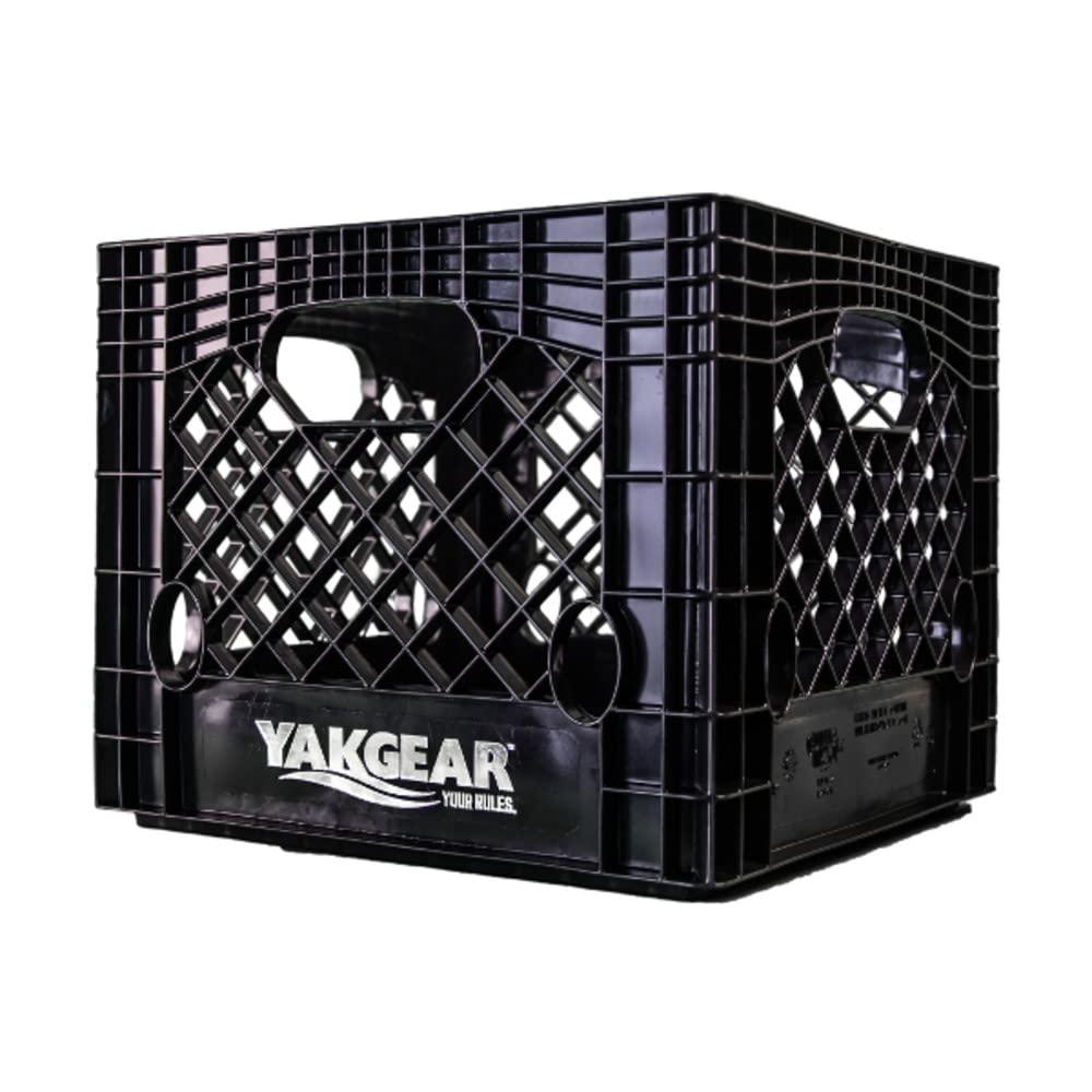 YAKGEAR BMC13 Kayak Crate; 13 Inch x 13 Inch; Black; Plastic; Square Angler Kit; Compatible For Rigging With All YakGear Crate Accessories With the Build A Crate Series - High quality product image showing YAKGEAR BMC13 Kayak Crate; 13 Inch x 13 Inch; Black; Plastic; Square Angler Kit; Compatible For Rigging With All YakGear Crate Accessories With the Build A Crate Series details and features YAKGEAR BMC13 Kayak Crate; 13 Inch x 13 Inch; Black; Plastic; Square Angler Kit; Compatible For Rigging With All YakGear Crate Accessories With the Build A Crate Series - High quality product image showing YAKGEAR BMC13 Kayak Crate; 13 Inch x 13 Inch; Black; Plastic; Square Angler Kit; Compatible For Rigging With All YakGear Crate Accessories With the Build A Crate Series details and features