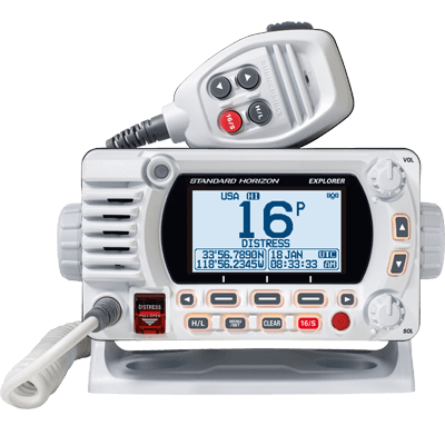 STANDARD HORIZON GX1850W VHF, Optional 2nd Station, N2K, White - High quality product image showing STANDARD HORIZON GX1850W VHF, Optional 2nd Station, N2K, White details and features STANDARD HORIZON GX1850W VHF, Optional 2nd Station, N2K, White - High quality product image showing STANDARD HORIZON GX1850W VHF, Optional 2nd Station, N2K, White details and features