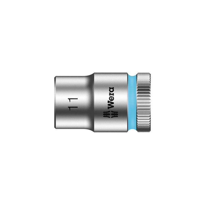 WERA 0500355001 Zyklop 3/8 INCH Drive Metric Socket - 11mm WERA 0500355001 Zyklop 3/8 INCH Drive Metric Socket - 11mm