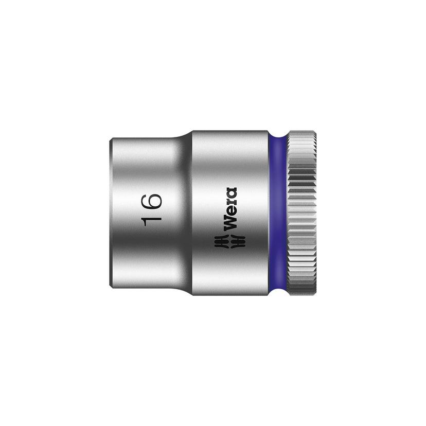 WERA 05003561001 Zyklop 3/8 INCH Drive Metric Socket - 16mm WERA 05003561001 Zyklop 3/8 INCH Drive Metric Socket - 16mm