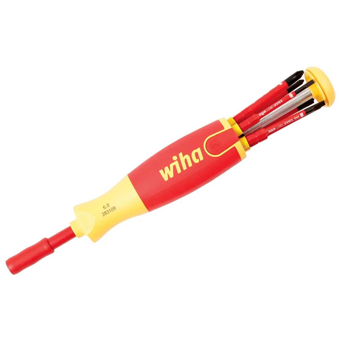 WIHA 28393 Insulated Slimline Ultra Driver with SoftFinish Handle (7 Piece Set) - High quality product image showing WIHA 28393 Insulated Slimline Ultra Driver with SoftFinish Handle (7 Piece Set) details and features WIHA 28393 Insulated Slimline Ultra Driver with SoftFinish Handle (7 Piece Set) - High quality product image showing WIHA 28393 Insulated Slimline Ultra Driver with SoftFinish Handle (7 Piece Set) details and features
