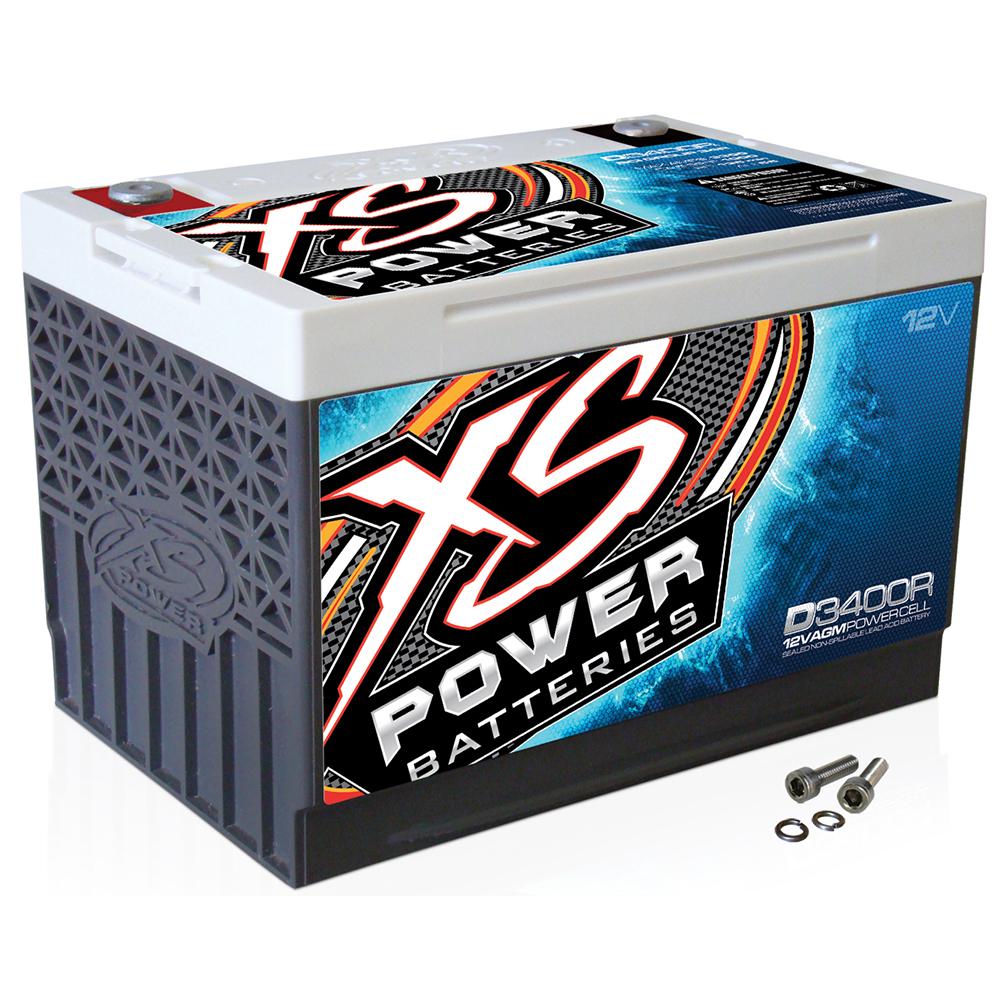 XS POWER D3400R 12 Volt Power Cell 3300 Max Amps / 80Ah - High quality product image showing XS POWER D3400R 12 Volt Power Cell 3300 Max Amps / 80Ah details and features XS POWER D3400R 12 Volt Power Cell 3300 Max Amps / 80Ah - High quality product image showing XS POWER D3400R 12 Volt Power Cell 3300 Max Amps / 80Ah details and features
