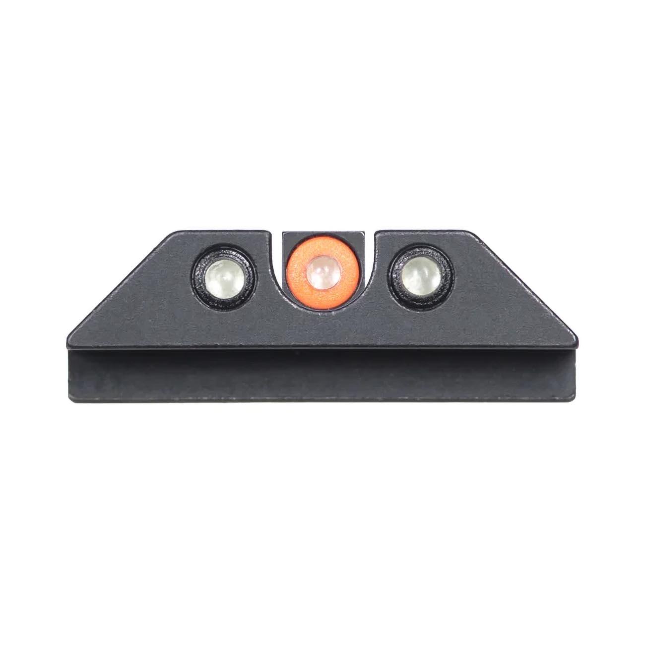NIGHT FISION GLK001007OGZG Tritium Night Sights for Glock 17/19/34/43/48 Orange Tritium Front Ring/U-Notched Tritium Black Ring Rear Sight - High quality product image showing NIGHT FISION GLK001007OGZG Tritium Night Sights for Glock 17/19/34/43/48 Orange Tritium Front Ring/U-Notched Tritium Black Ring Rear Sight details and features NIGHT FISION GLK001007OGZG Tritium Night Sights for Glock 17/19/34/43/48 Orange Tritium Front Ring/U-Notched Tritium Black Ring Rear Sight - High quality product image showing NIGHT FISION GLK001007OGZG Tritium Night Sights for Glock 17/19/34/43/48 Orange Tritium Front Ring/U-Notched Tritium Black Ring Rear Sight details and features