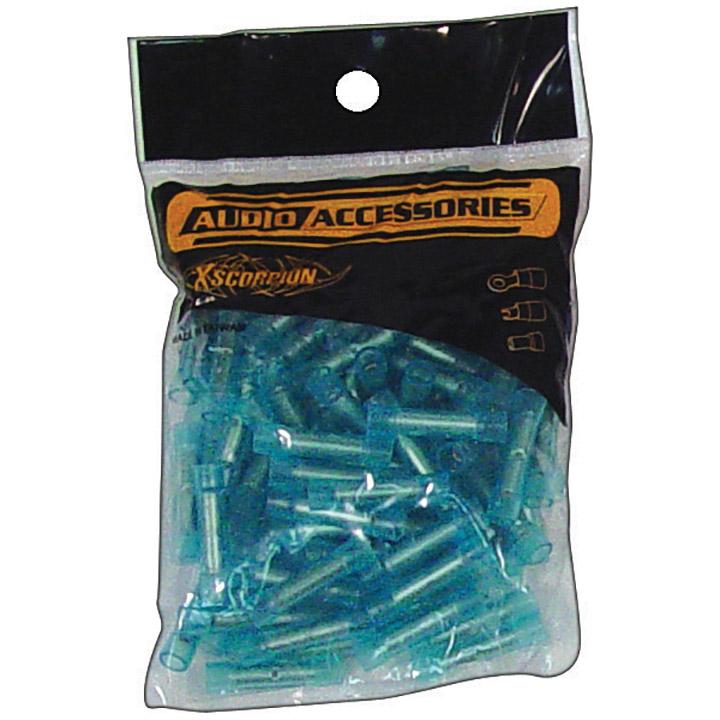 XSCORPION BC1614NB Butt Connectors 14-16ga. 100 Pc Blue - High quality product image showing XSCORPION BC1614NB Butt Connectors 14-16ga. 100 Pc Blue details and features XSCORPION BC1614NB Butt Connectors 14-16ga. 100 Pc Blue - High quality product image showing XSCORPION BC1614NB Butt Connectors 14-16ga. 100 Pc Blue details and features