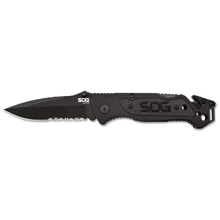 SOG FF25-CP Escape - Black Folding Knife SOG FF25-CP Escape - Black Folding Knife