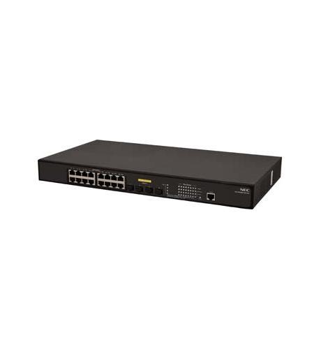 NEC B02014-F1007 QX-S1016GT-4G-PW, 16 x 1 Gigabit PoE por NEC B02014-F1007 QX-S1016GT-4G-PW, 16 x 1 Gigabit PoE por