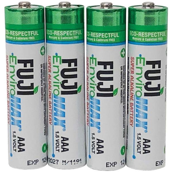 FUJIFILM 4400BP4 EnviroMax AAA Super Alkaline Batteries (4 Pack) FUJIFILM 4400BP4 EnviroMax AAA Super Alkaline Batteries (4 Pack)