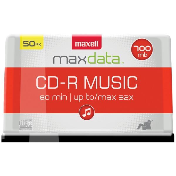 MAXELL 625156 - CDR80MU50PK 80-Minute Music CD-Rs (50-ct Spindle) - High quality product image showing MAXELL 625156 - CDR80MU50PK 80-Minute Music CD-Rs (50-ct Spindle) details and features MAXELL 625156 - CDR80MU50PK 80-Minute Music CD-Rs (50-ct Spindle) - High quality product image showing MAXELL 625156 - CDR80MU50PK 80-Minute Music CD-Rs (50-ct Spindle) details and features