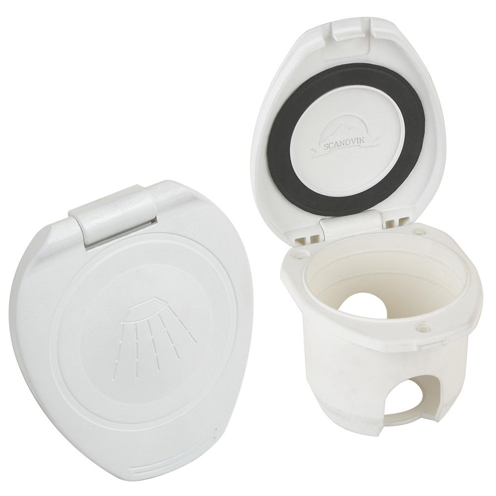 SCANDVIK 12104P REPLACMENT CUP/CAP FOR RECCESED SHOWER - WHITE from The Twister Group SCANDVIK 12104P REPLACMENT CUP/CAP FOR RECCESED SHOWER - WHITE - The Twister Group Tools product