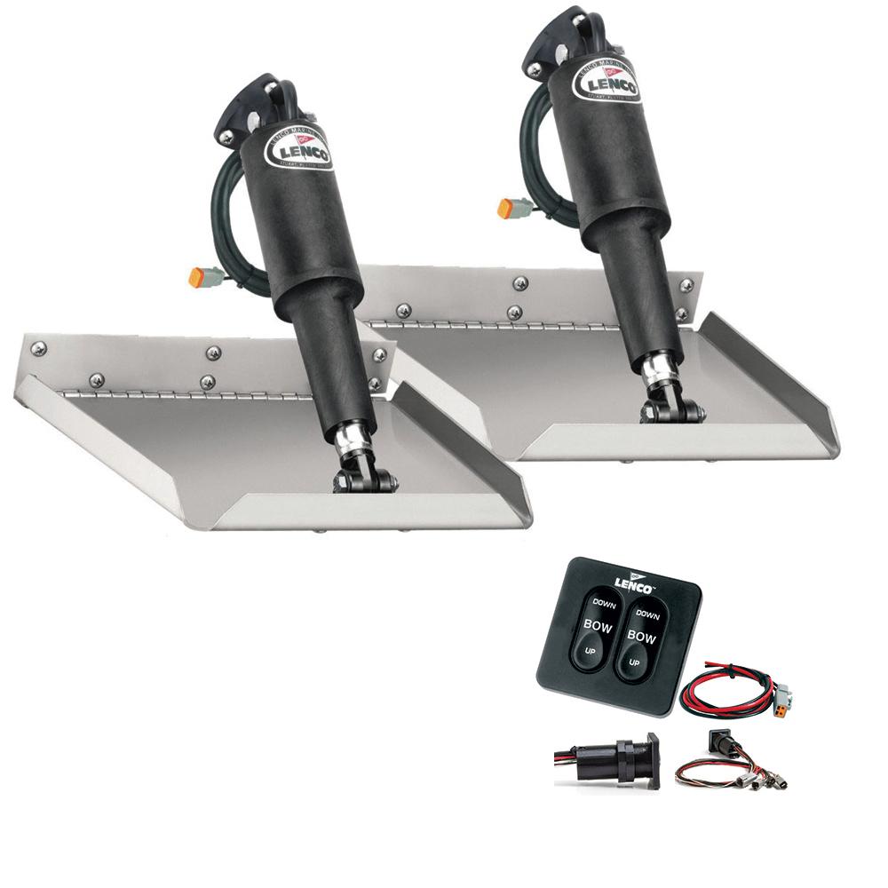 LENCO 15106-102 12 INCH X 12 INCH EDGEMOUNT TRIM TAB KIT WITH STANDARD TACTILE SWITCH KIT 12V from The Twister Group LENCO 15106-102 12 INCH X 12 INCH EDGEMOUNT TRIM TAB KIT WITH STANDARD TACTILE SWITCH KIT 12V - The Twister Group Tools product