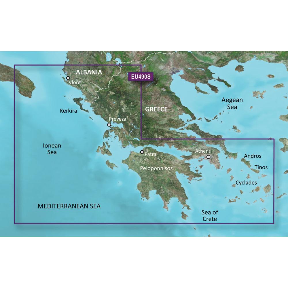 GARMIN 010-C0834-00 BLUECHART G3 VISION HD - VEU490S - GREECE WEST COAST & ATHENS - MICROSD/SD - High quality product image showing GARMIN 010-C0834-00 BLUECHART G3 VISION HD - VEU490S - GREECE WEST COAST & ATHENS - MICROSD/SD details and features GARMIN 010-C0834-00 BLUECHART G3 VISION HD - VEU490S - GREECE WEST COAST & ATHENS - MICROSD/SD - High quality product image showing GARMIN 010-C0834-00 BLUECHART G3 VISION HD - VEU490S - GREECE WEST COAST & ATHENS - MICROSD/SD details and features