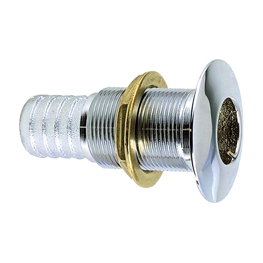 PERKO 0350004DPC 5/8 INCH THRU-HULL FITTING F/ HOSE CHROME PLATED BRONZE from The Twister Group PERKO 0350004DPC 5/8 INCH THRU-HULL FITTING F/ HOSE CHROME PLATED BRONZE - The Twister Group Tools product