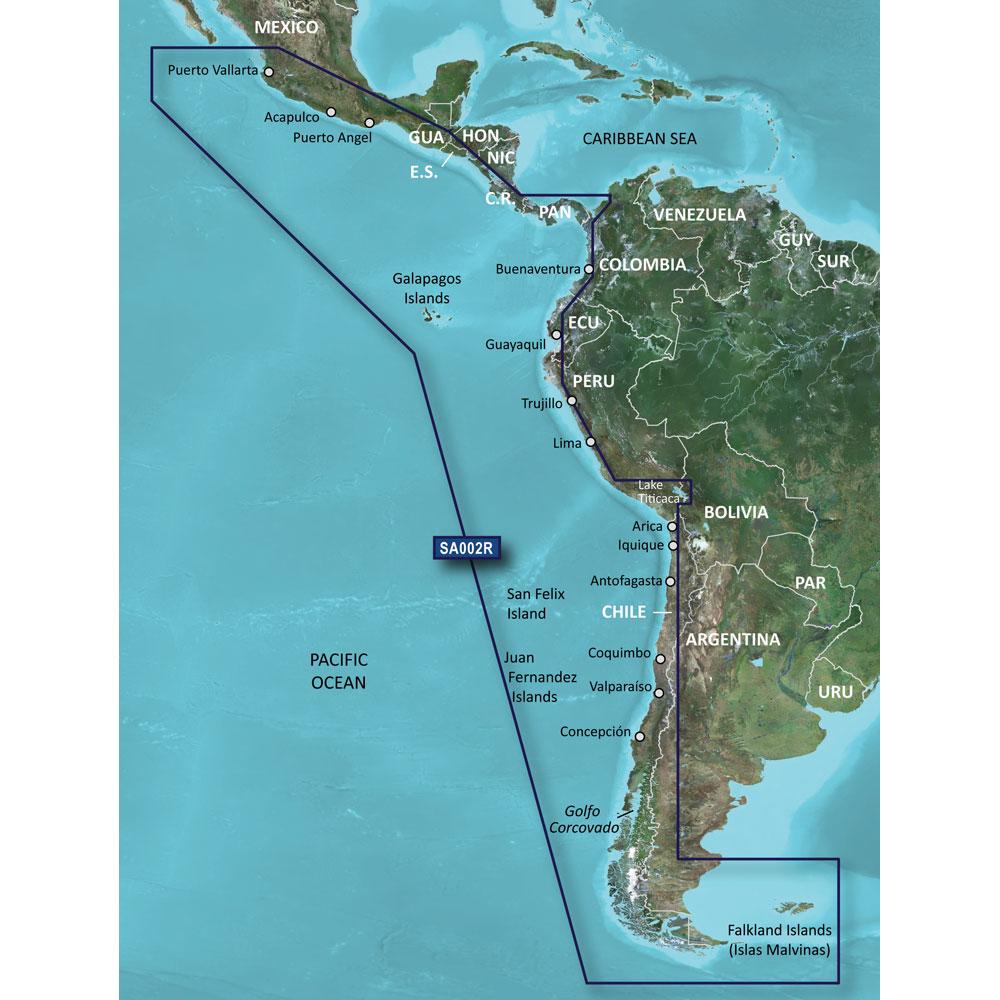 GARMIN 010-C1063-20 BLUECHART G2 HD - HXSA002R - SOUTH AMERICA WEST COAST - MICROSD/SD - High quality product image showing GARMIN 010-C1063-20 BLUECHART G2 HD - HXSA002R - SOUTH AMERICA WEST COAST - MICROSD/SD details and features GARMIN 010-C1063-20 BLUECHART G2 HD - HXSA002R - SOUTH AMERICA WEST COAST - MICROSD/SD - High quality product image showing GARMIN 010-C1063-20 BLUECHART G2 HD - HXSA002R - SOUTH AMERICA WEST COAST - MICROSD/SD details and features