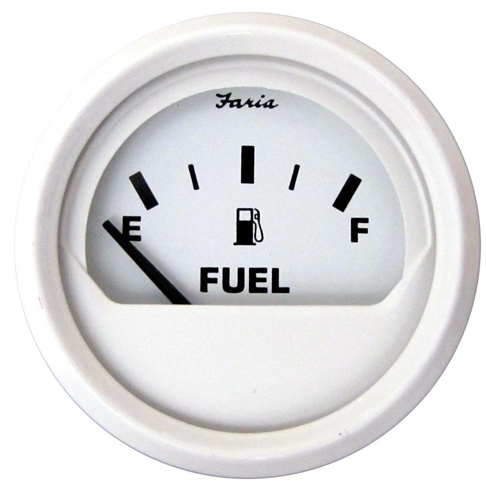 FARIA 13101 DRESS WHITE 2 INCH FUEL LEVEL GAUGE (E-1/2-F) from The Twister Group FARIA 13101 DRESS WHITE 2 INCH FUEL LEVEL GAUGE (E-1/2-F) - The Twister Group Tools product