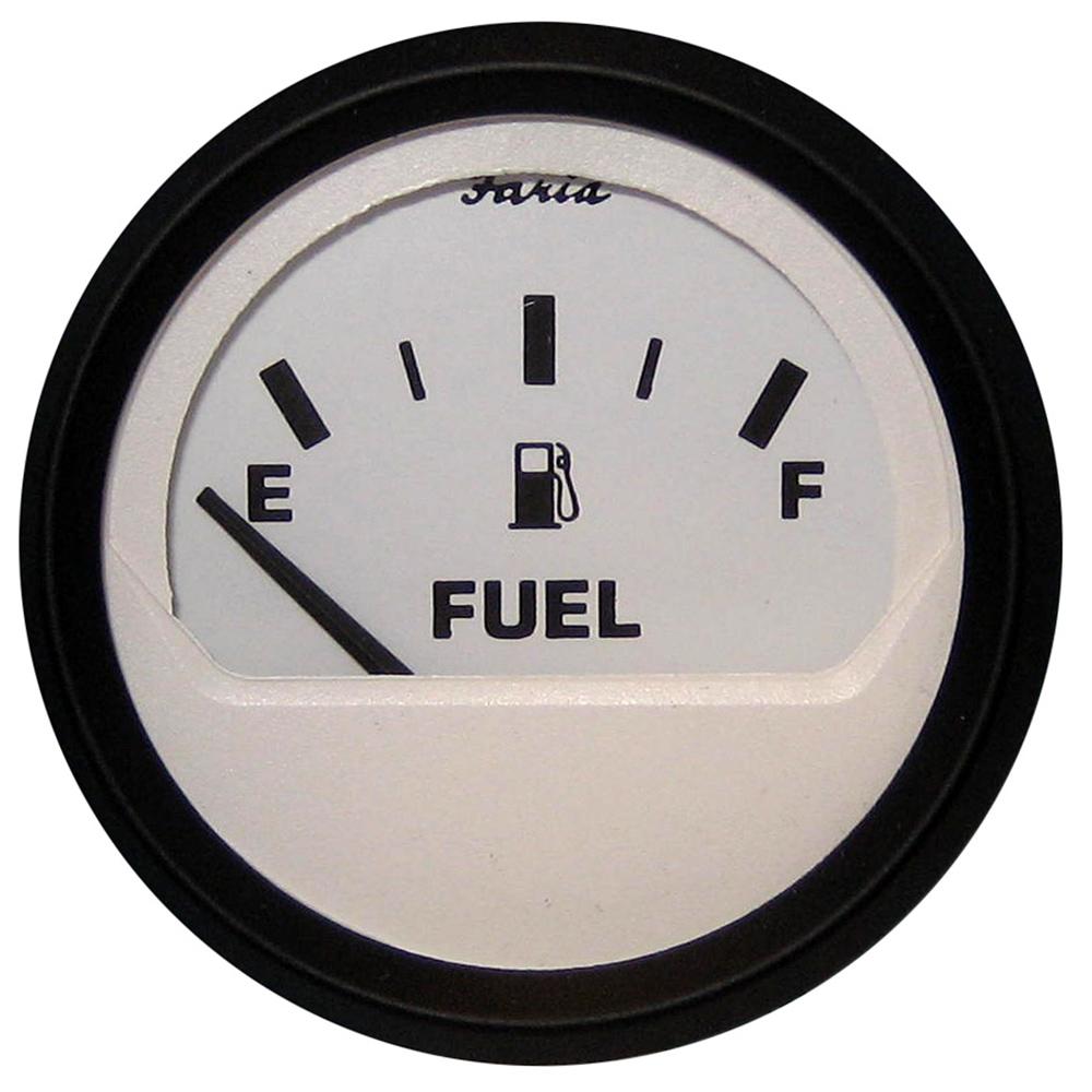 FARIA 12901 EURO WHITE 2 INCH FUEL LEVEL GAUGE (E-1/2-F) GP9358 from The Twister Group FARIA 12901 EURO WHITE 2 INCH FUEL LEVEL GAUGE (E-1/2-F) GP9358 - The Twister Group product