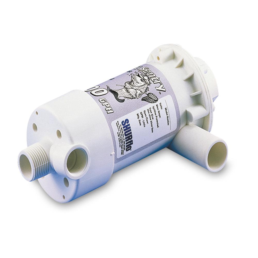 SHURFLO 1700-021-030 BAIT SENTRY 1100 LIVEWELL PUMP 12VDC 3/4 INCH PORT from The Twister Group SHURFLO 1700-021-030 BAIT SENTRY 1100 LIVEWELL PUMP 12VDC 3/4 INCH PORT - The Twister Group Tools product