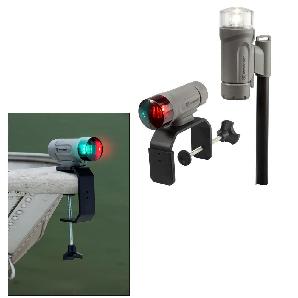 ATTWOOD 14194-7 PADDLESPORT PORTABLE NAVIGATION LIGHT KIT - C-CLAMP, SCREW DOWN OR ADHESIVE PAD - GRAY - High quality product image showing ATTWOOD 14194-7 PADDLESPORT PORTABLE NAVIGATION LIGHT KIT - C-CLAMP, SCREW DOWN OR ADHESIVE PAD - GRAY details and features ATTWOOD 14194-7 PADDLESPORT PORTABLE NAVIGATION LIGHT KIT - C-CLAMP, SCREW DOWN OR ADHESIVE PAD - GRAY - High quality product image showing ATTWOOD 14194-7 PADDLESPORT PORTABLE NAVIGATION LIGHT KIT - C-CLAMP, SCREW DOWN OR ADHESIVE PAD - GRAY details and features