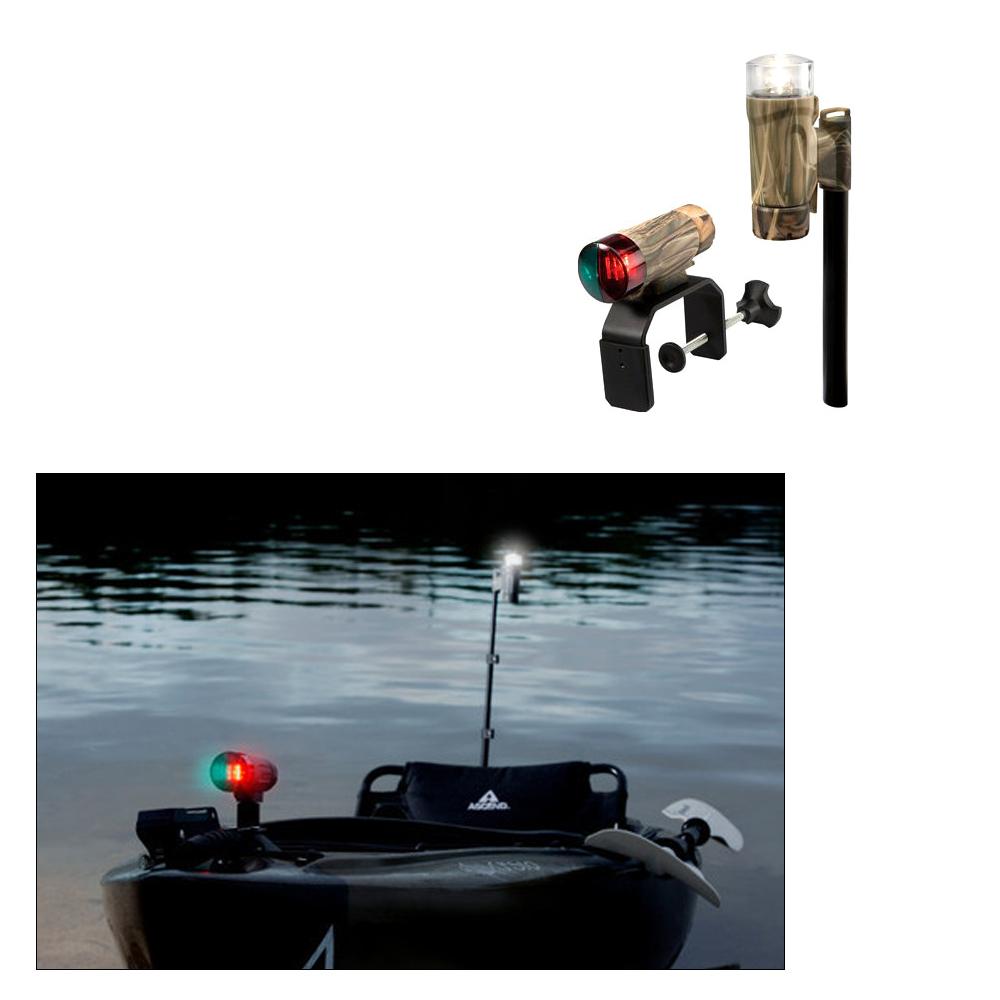 ATTWOOD 14195-7 PADDLESPORT PORTABLE NAVIGATION LIGHT KIT - C-CLAMP, SCREW DOWN OR ADHESIVE PAD - REALTREE MAX-4 CAMO from The Twister Group ATTWOOD 14195-7 PADDLESPORT PORTABLE NAVIGATION LIGHT KIT - C-CLAMP, SCREW DOWN OR ADHESIVE PAD - REALTREE MAX-4 CAMO - The Twister Group Tools product