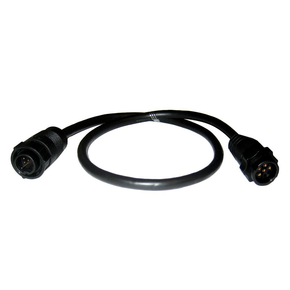 LOWRANCE 000-13313-001 ADAPTER 7-PIN BLUE TRANSDUCER TO A 9-PIN BLACK UNIT from The Twister Group LOWRANCE 000-13313-001 ADAPTER 7-PIN BLUE TRANSDUCER TO A 9-PIN BLACK UNIT - The Twister Group product