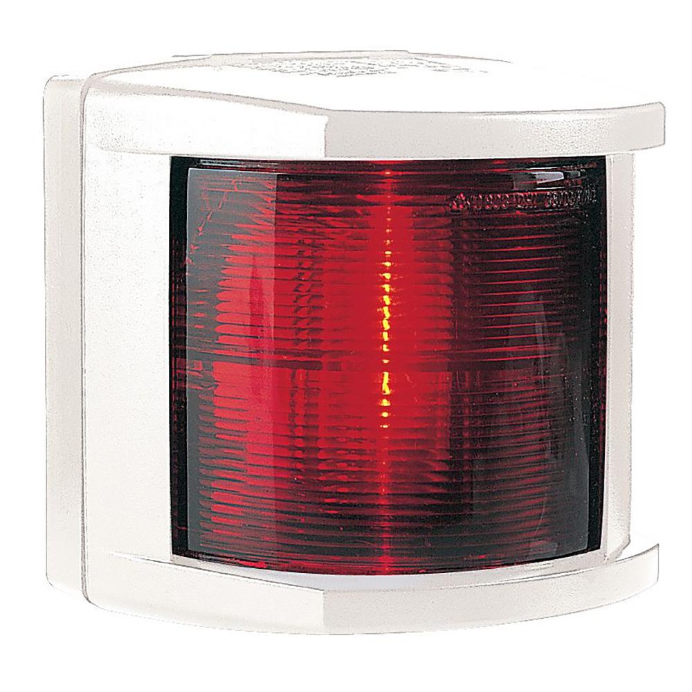 HELLA MARINE 002984385 PORT NAVIGATION LIGHT - INCANDESCENT - 2NM - WHITE HOUSING - 12V from The Twister Group HELLA MARINE 002984385 PORT NAVIGATION LIGHT - INCANDESCENT - 2NM - WHITE HOUSING - 12V - The Twister Group product