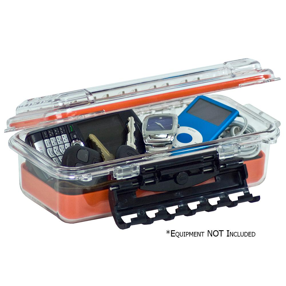 PLANO 145000 WATERPROOF POLYCARBONATE STORAGE BOX - 3500 SIZE - ORANGE/CLEAR from The Twister Group PLANO 145000 WATERPROOF POLYCARBONATE STORAGE BOX - 3500 SIZE - ORANGE/CLEAR - The Twister Group Tools product