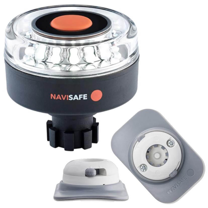 NAVISAFE 042KIT4 NAVILIGHT 360° 2NM W/NAVIBOLT BASE & RIB MOUNT - WHITE NAVISAFE 042KIT4 NAVILIGHT 360° 2NM W/NAVIBOLT BASE & RIB MOUNT - WHITE