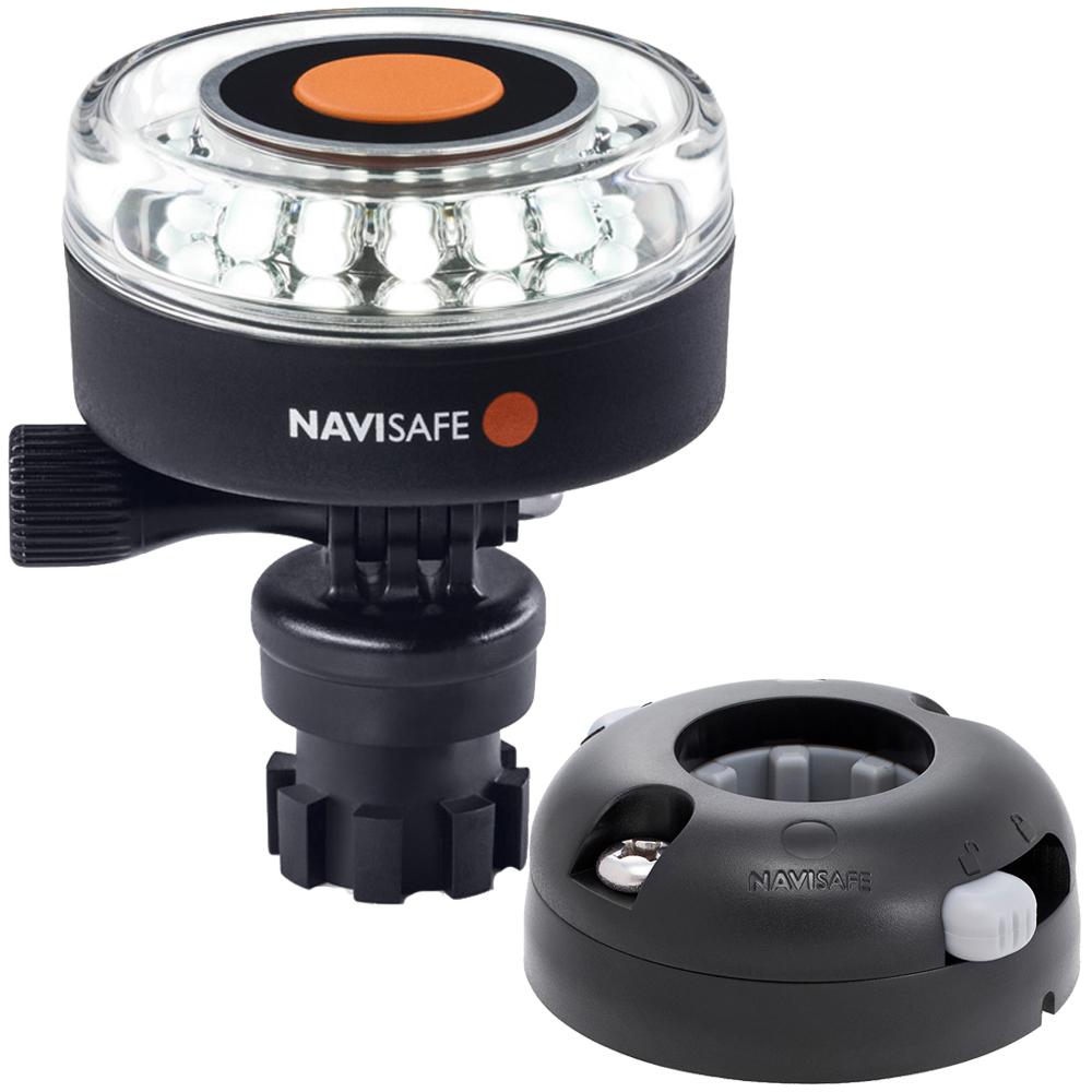NAVISAFE 040KIT7 NAVILIGHT 360 DEGREE 2NM WHITE WITH NAVIMOUNT BASE & HORIZONTAL MOUNT - BLACK - High quality product image showing NAVISAFE 040KIT7 NAVILIGHT 360 DEGREE 2NM WHITE WITH NAVIMOUNT BASE & HORIZONTAL MOUNT - BLACK details and features NAVISAFE 040KIT7 NAVILIGHT 360 DEGREE 2NM WHITE WITH NAVIMOUNT BASE & HORIZONTAL MOUNT - BLACK - High quality product image showing NAVISAFE 040KIT7 NAVILIGHT 360 DEGREE 2NM WHITE WITH NAVIMOUNT BASE & HORIZONTAL MOUNT - BLACK details and features