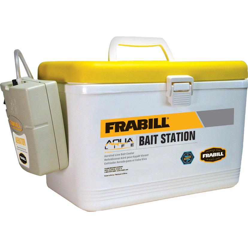 FRABILL 14042 BAIT BOX W/AERATOR - 8 QUART FRABILL 14042 BAIT BOX W/AERATOR - 8 QUART