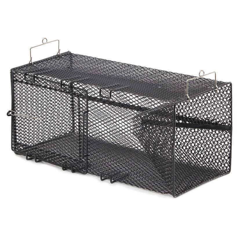 FRABILL 1264 BLACK PINFISH RECTANGULAR TRAP - 18 INCH X 12 INCH X 8 INCH FRABILL 1264 BLACK PINFISH RECTANGULAR TRAP - 18 INCH X 12 INCH X 8 INCH