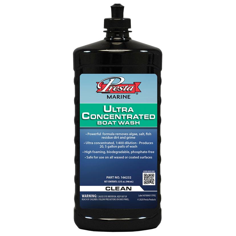 PRESTA 166232 MARINE ULTRA CONCENTRATED BOAT WASH - 32OZ PRESTA 166232 MARINE ULTRA CONCENTRATED BOAT WASH - 32OZ