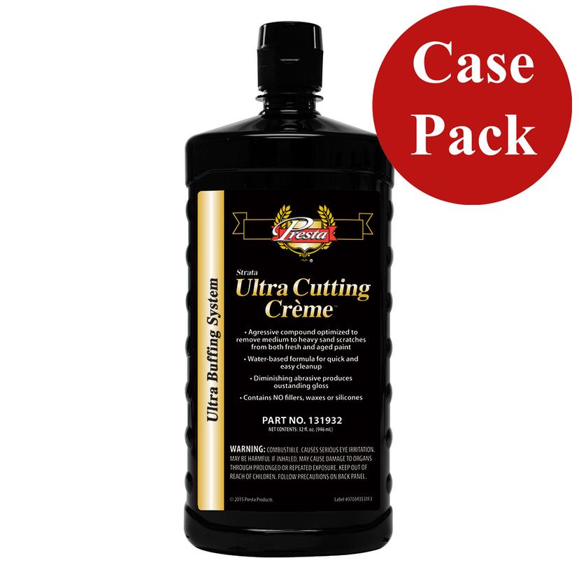 PRESTA 131932CASE ULTRA CUTTING CREME - 32OZ - (CASE OF 12) PRESTA 131932CASE ULTRA CUTTING CREME - 32OZ - (CASE OF 12)