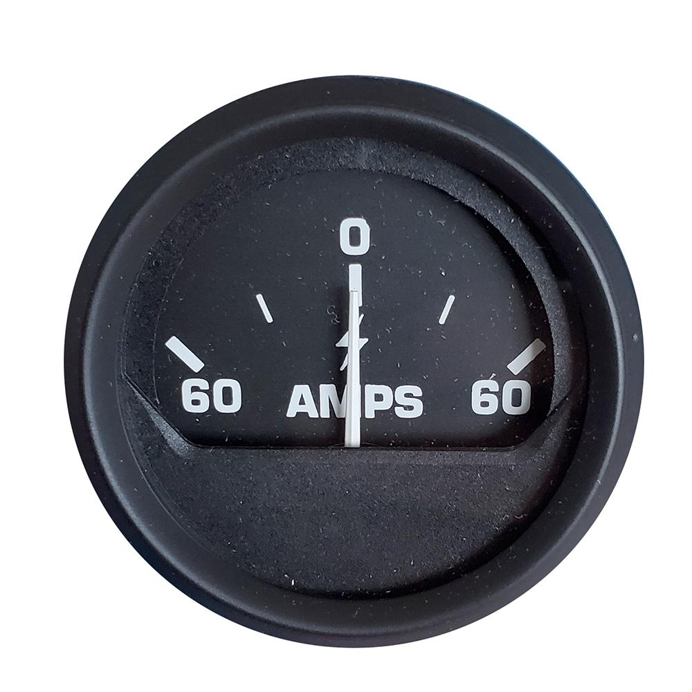 FARIA 12822 AMMETER GAUGE (60-0-60 AMPS) - BLACK from The Twister Group FARIA 12822 AMMETER GAUGE (60-0-60 AMPS) - BLACK - The Twister Group product