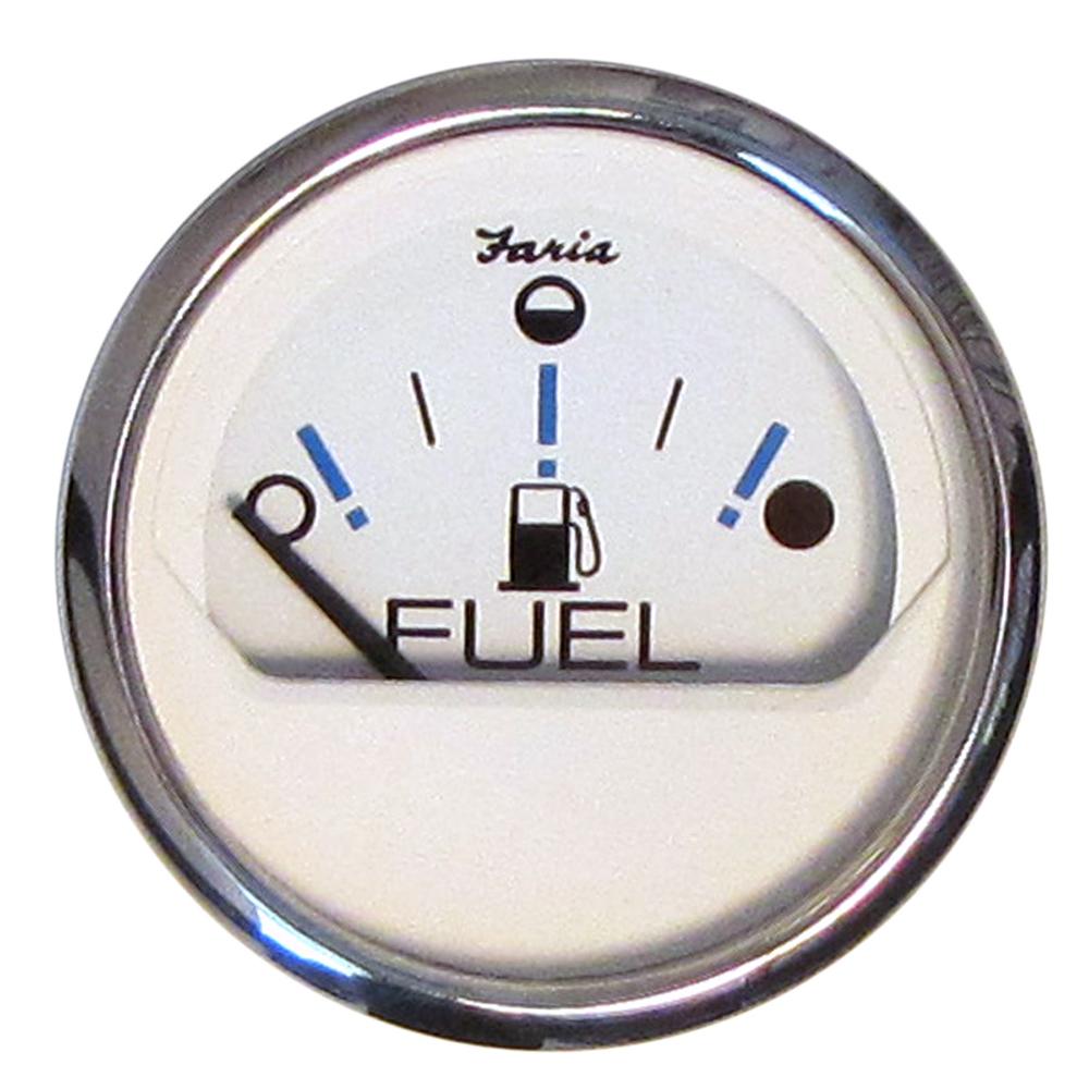 FARIA 13818 CHESAPEAKE WHITE SS 2 INCH FUEL LEVEL GAUGE - METRIC (E-1/2-F) - High quality product image showing FARIA 13818 CHESAPEAKE WHITE SS 2 INCH FUEL LEVEL GAUGE - METRIC (E-1/2-F) details and features FARIA 13818 CHESAPEAKE WHITE SS 2 INCH FUEL LEVEL GAUGE - METRIC (E-1/2-F) - High quality product image showing FARIA 13818 CHESAPEAKE WHITE SS 2 INCH FUEL LEVEL GAUGE - METRIC (E-1/2-F) details and features