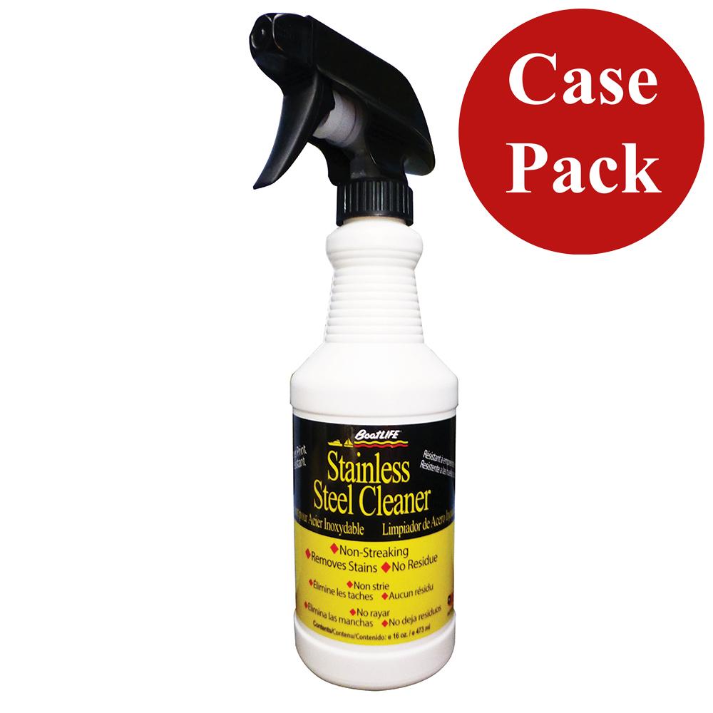 BOATLIFE 1134CASE STAINLESS STEEL CLEANER - 16OZ *CASE OF 12* from The Twister Group BOATLIFE 1134CASE STAINLESS STEEL CLEANER - 16OZ *CASE OF 12* - The Twister Group Tools product