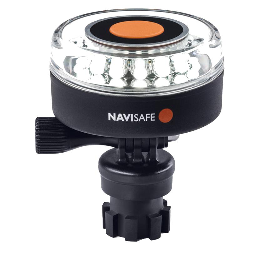 NAVISAFE 040-1 NAVILIGHT ALL-WHITE 5 MODE 360°2NM W/NAVIMOUNT BASE NAVISAFE 040-1 NAVILIGHT ALL-WHITE 5 MODE 360°2NM W/NAVIMOUNT BASE